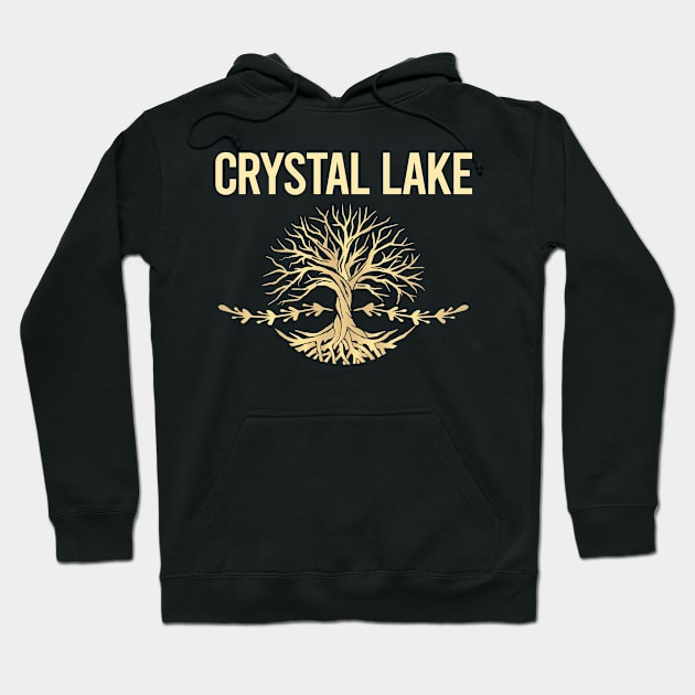 Nature Tree Of Life Crystal Lake Hoodie by flaskoverhand